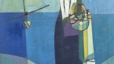 Alberto Davila - Woman in the market - Kings Gallery - Gallery in Jerusalem - fine art.