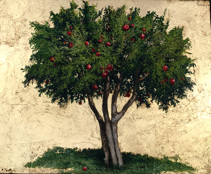 “Pomegranate Tree” by Kim Tkatch