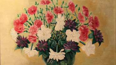 Moïse Kisling - Bouquet tricolore - Kings Gallery - Gallery In Jerusalem - International artist -International art.