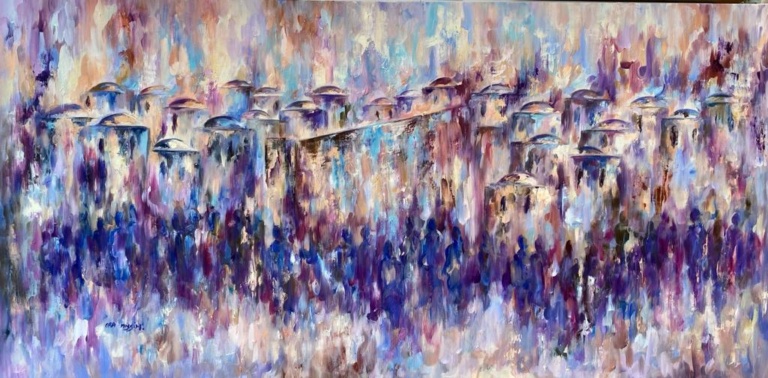 “Jerusalem in purple” Ora Nissim