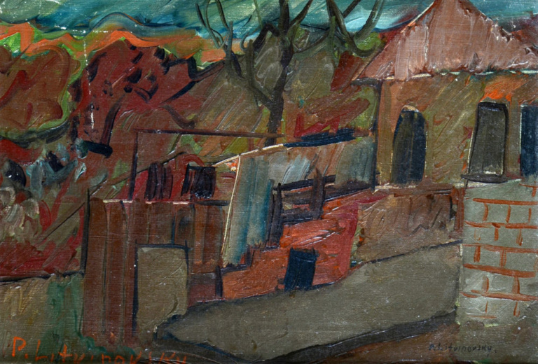 “Jerusalem Houses” Pinchas Litvinovsky