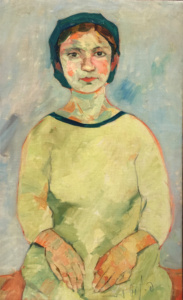 Pinchas Litvinovsky, The Artist's Wife, Kings gallery, Fine Art, International artist, Jerusalem, Israeli artist.