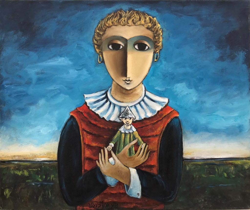 “Girl with doll”