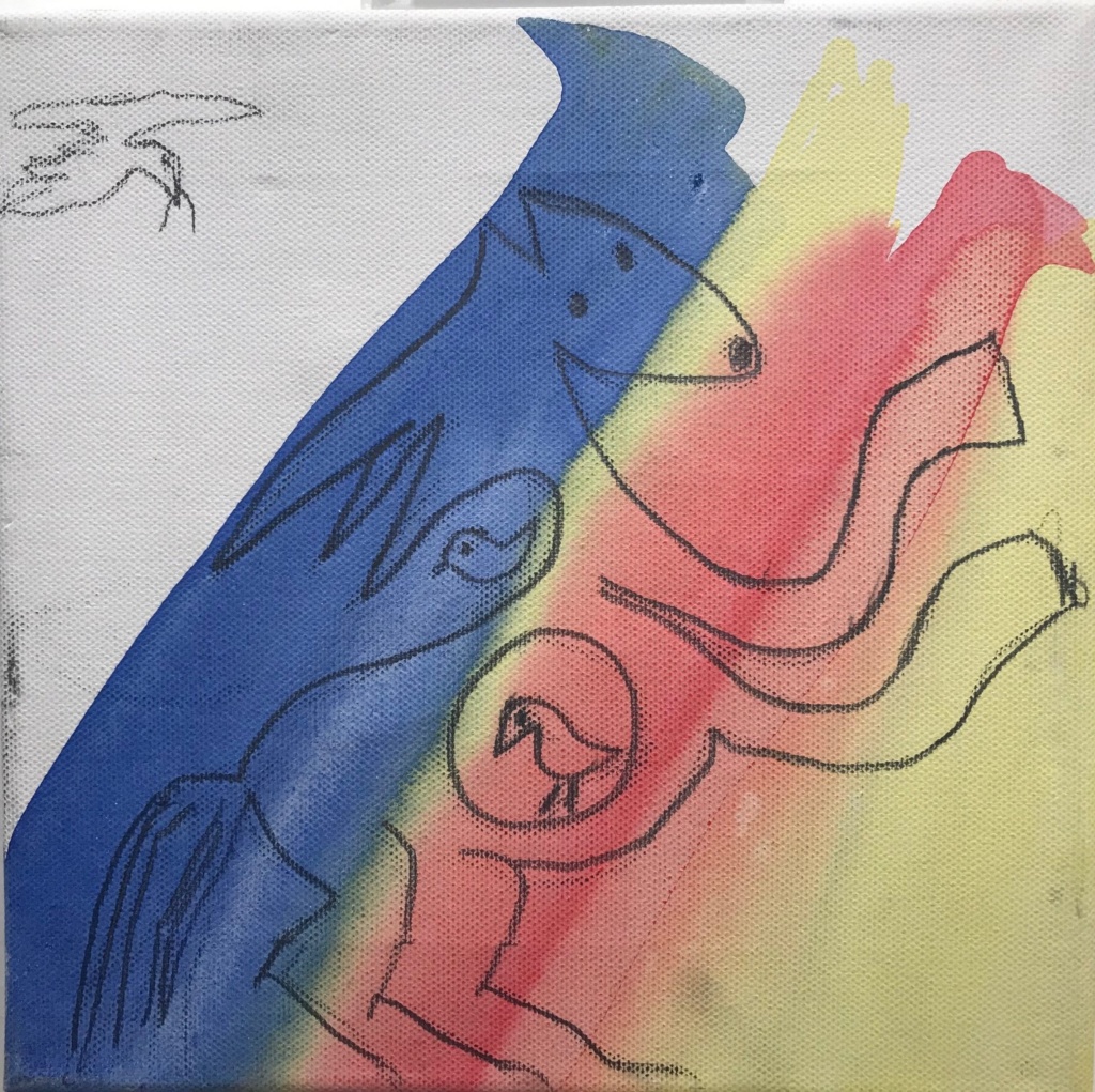 “Horse With Bird”