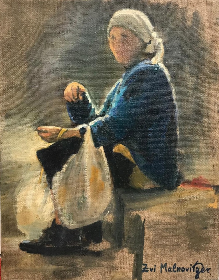 “Woman in the market”