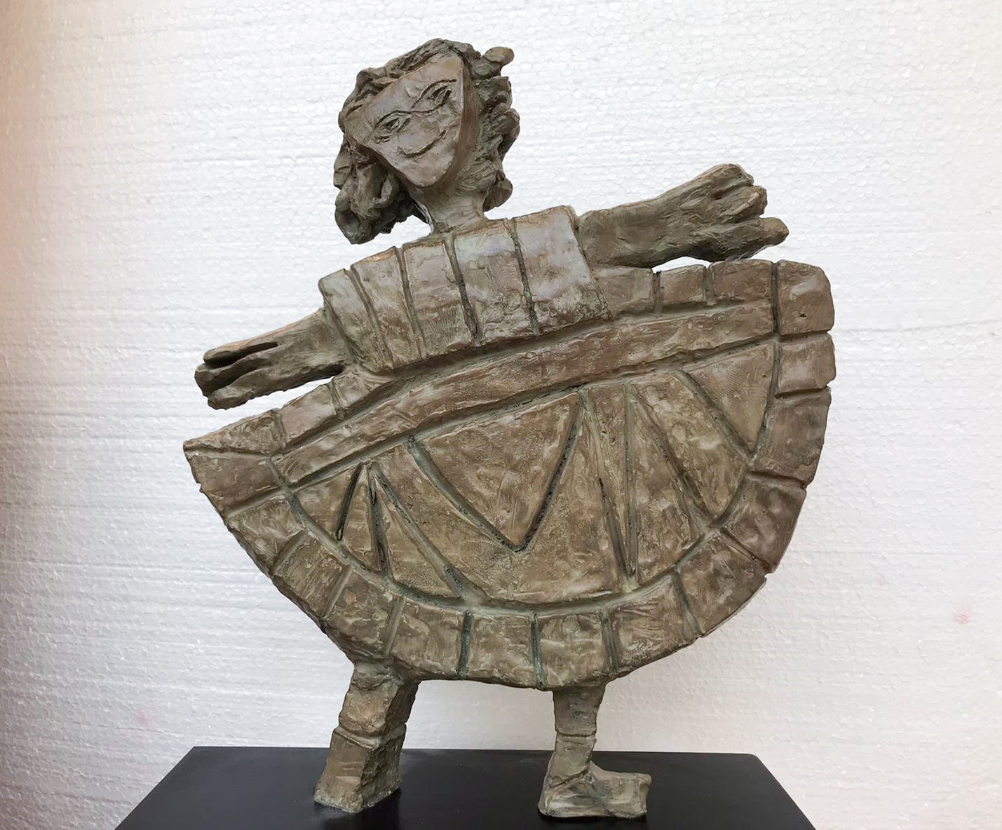 Meir Pichhadze - Dancer - Bronze sculpture - Jerusalem - Kings Gallery - Art.