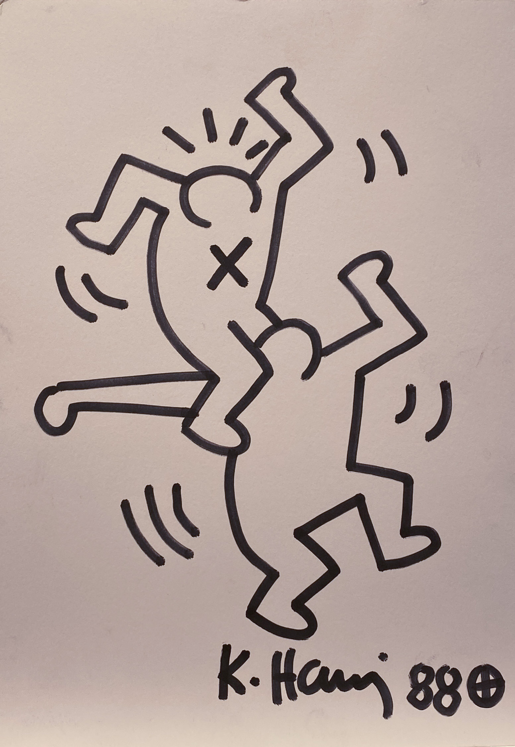 “Battle” by Keith Haring