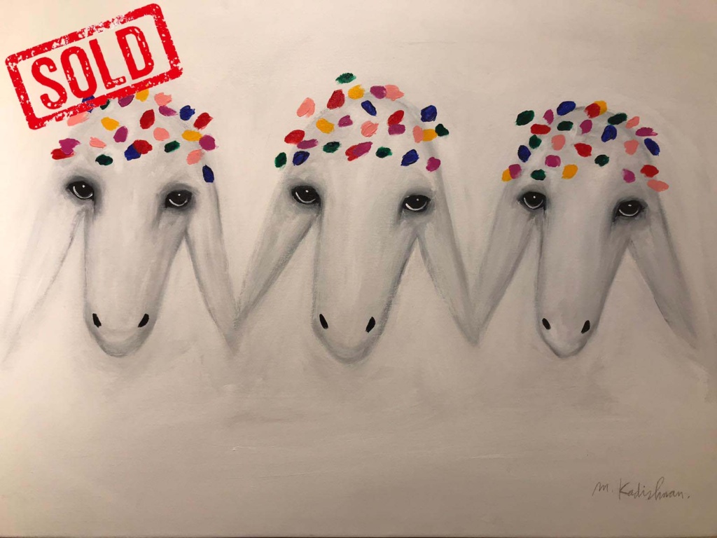 “Three Sheep Head”