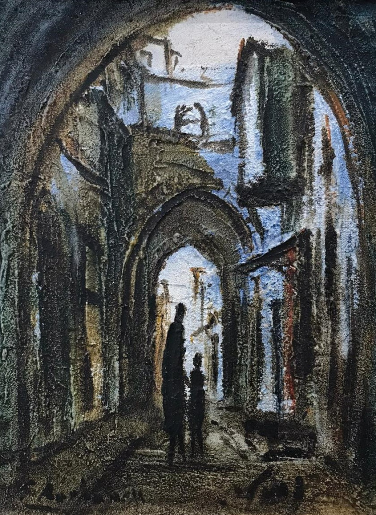 “Jerusalem alleyway”