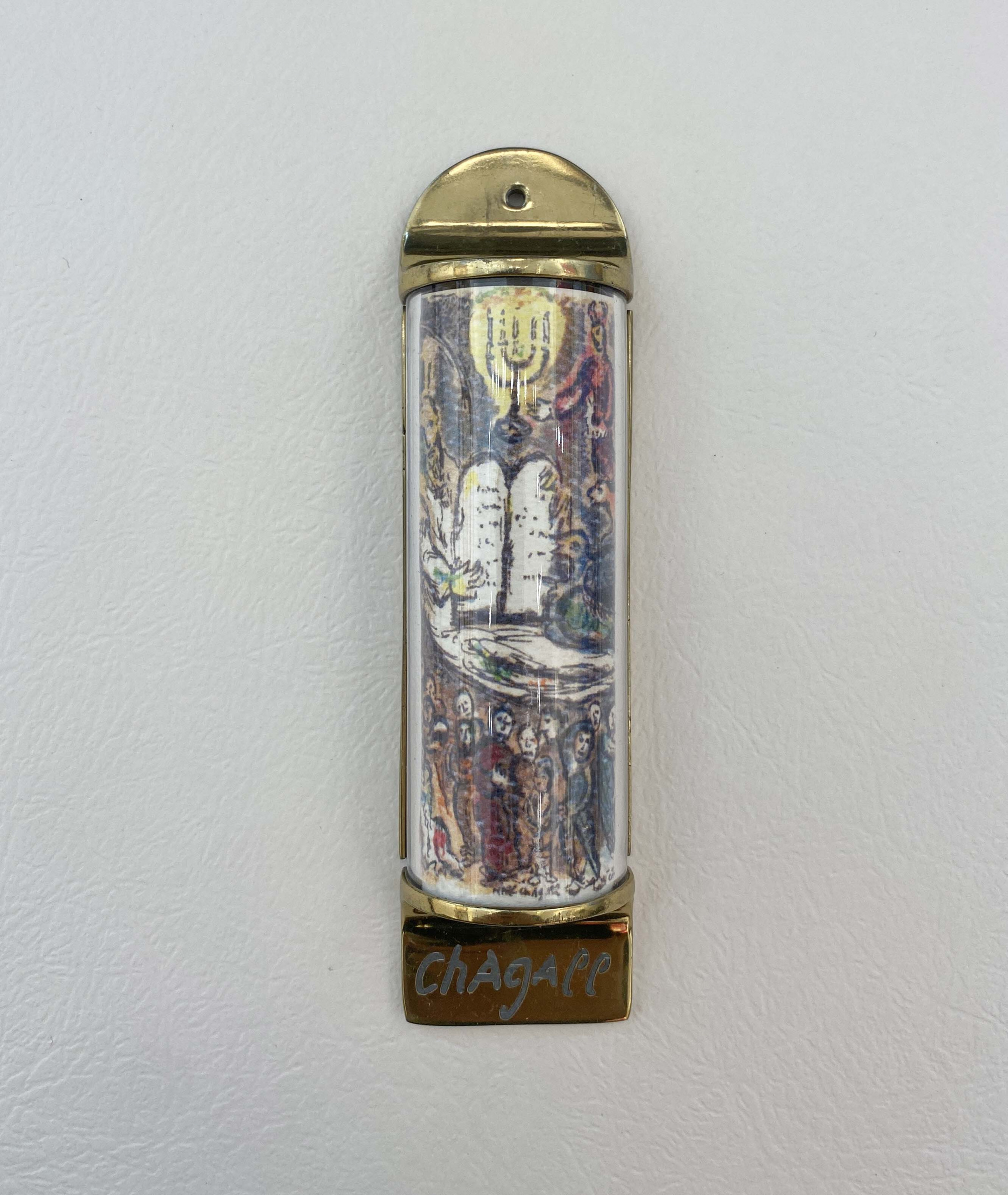 The Chagall Mezuzah – I am the Lord thy God
