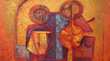 Rufino Tamayo - Figures - Kings Gallery - Jerusalem - Fine art - International artist - Gallery in Jerusalem - Sold.