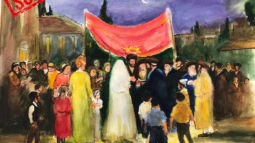 Zvi Malnovitzer - Jewish wedding - Kings gallery - Fine art - Jerusalem - Gallery - Sold.