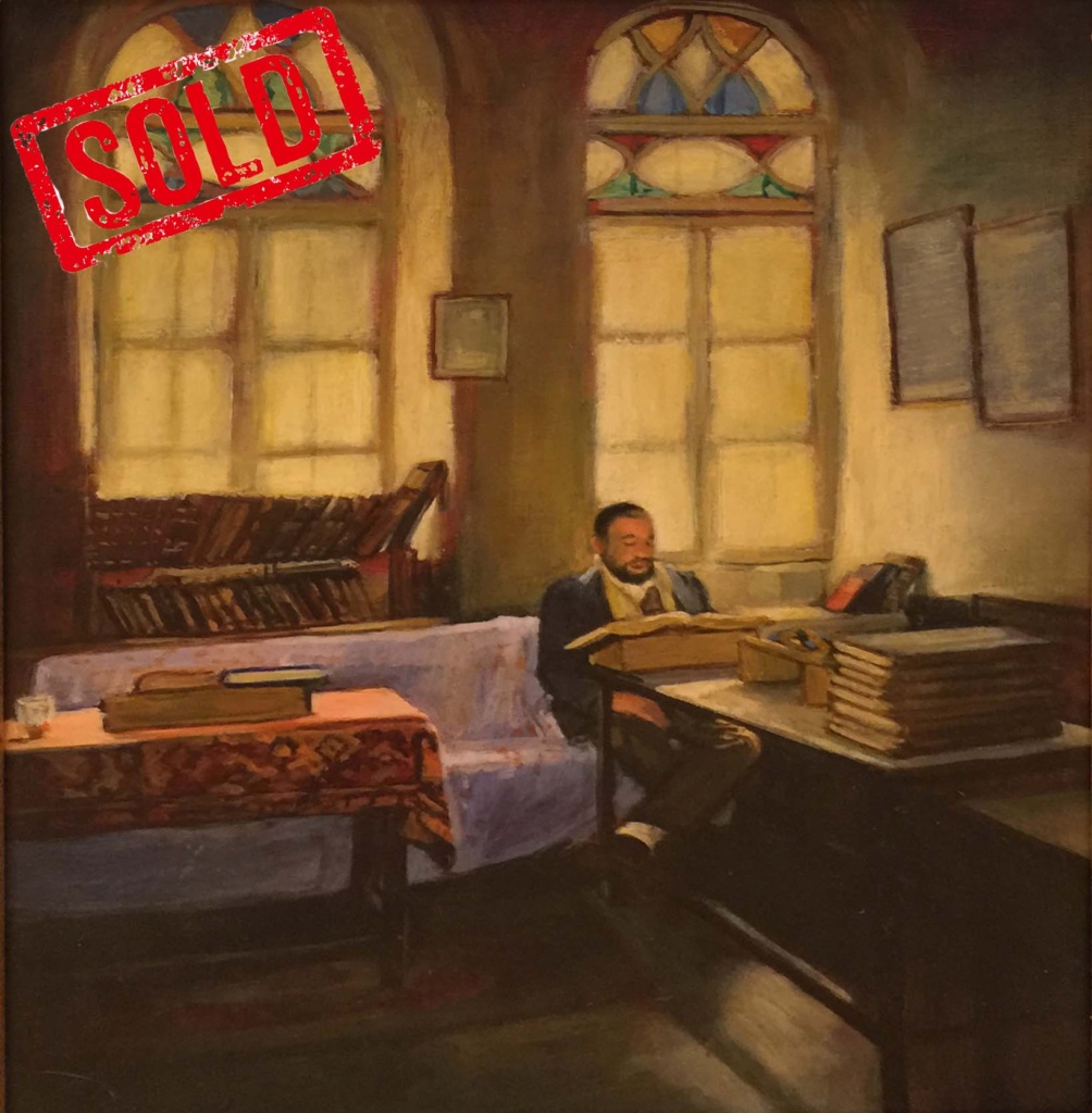 “Man Studying Torah”