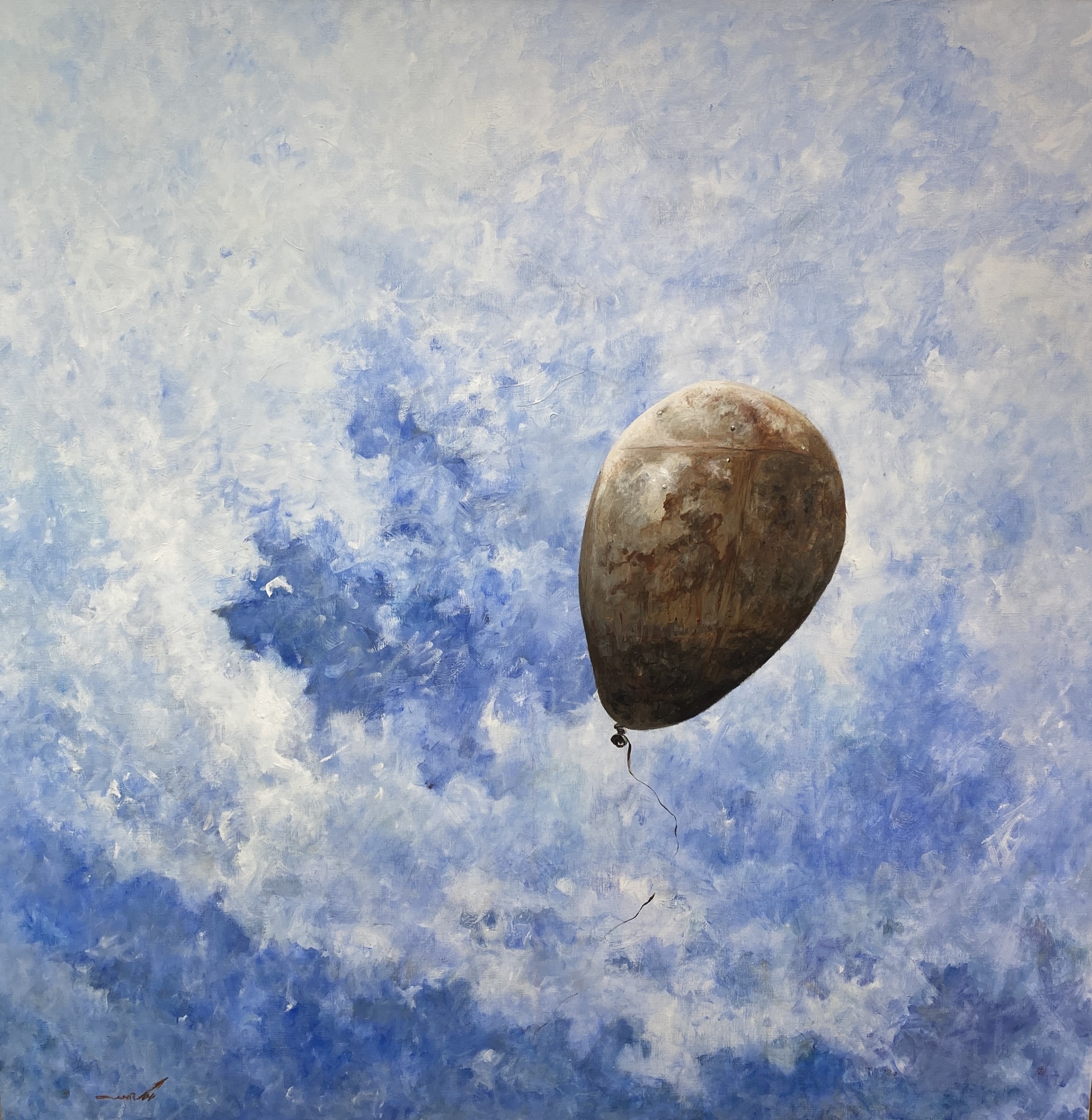 Yoseef-Douer-Balloon-Oil-on-canvas-150x150-cm