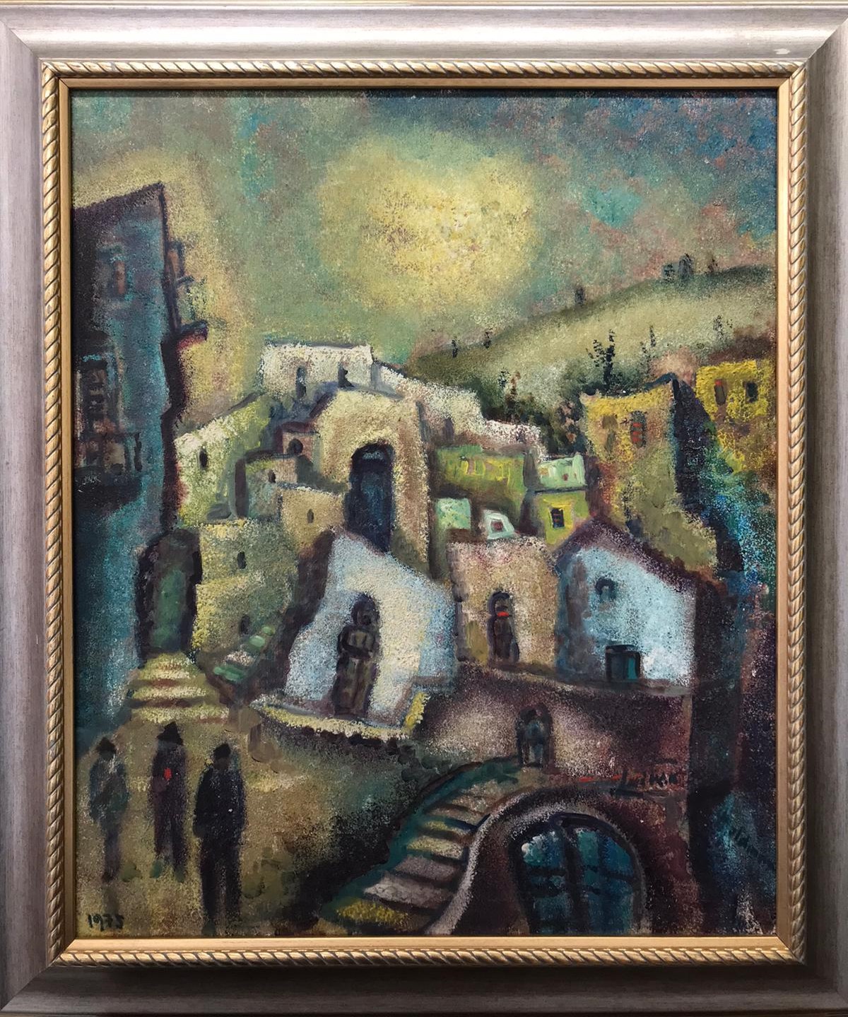 Albert Goldman - Safed - Oil on canvas - 60x50 cm