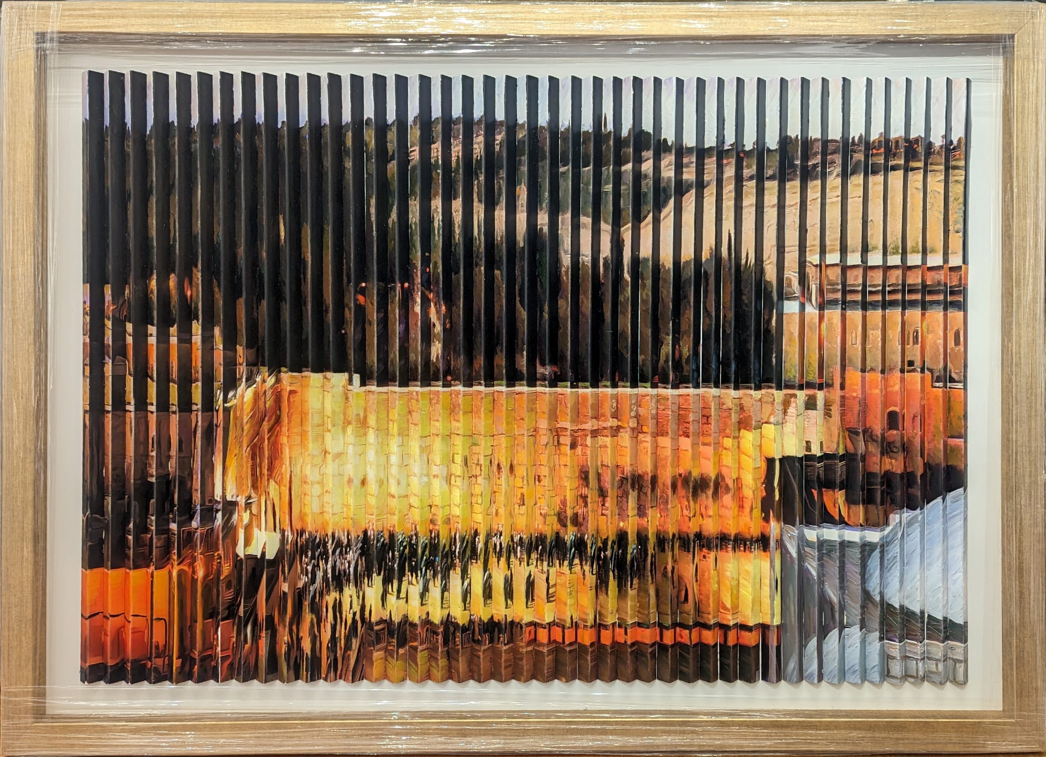 Valentina - Jerusalem by Day and Night - Oil on wood - 94x132 cm