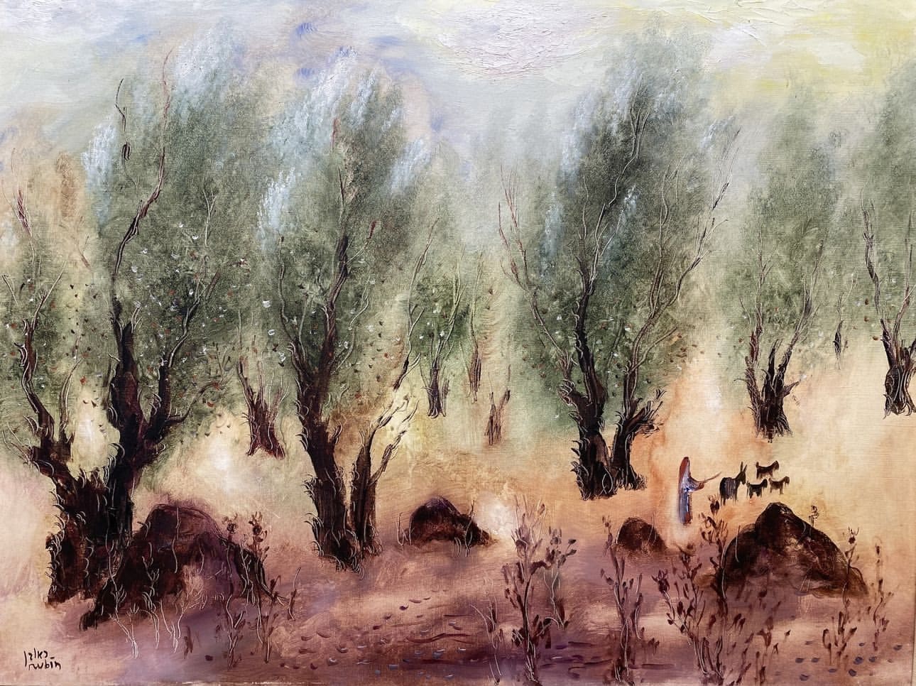 “Early Morning” by Reuven Rubin