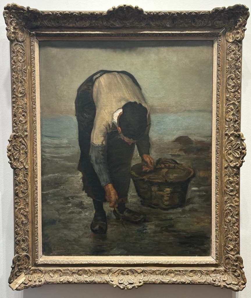 Max Libermann “Gathering cockles”