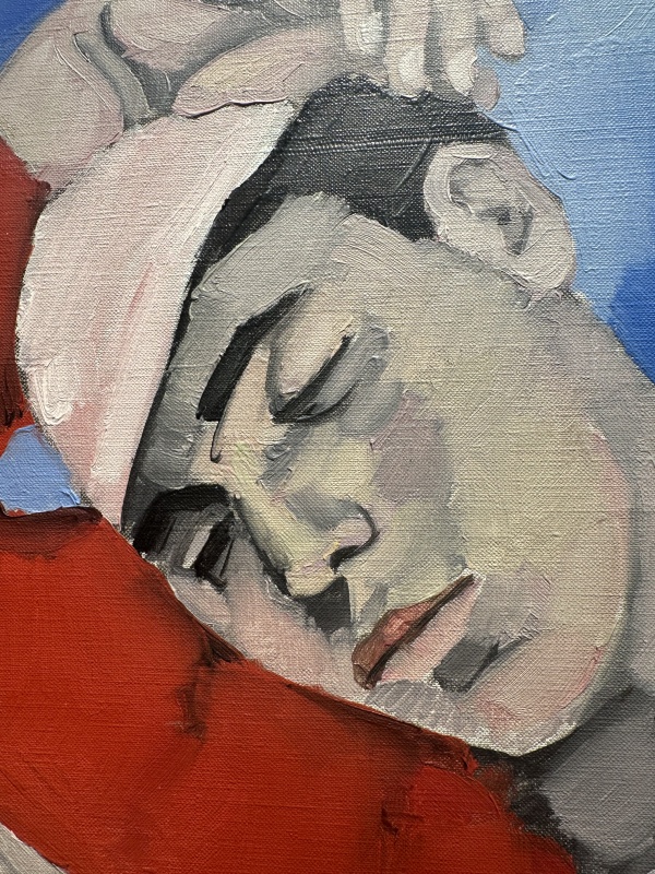Pinchas Litvinovsky “Sleeping Man in Red” - Image 3
