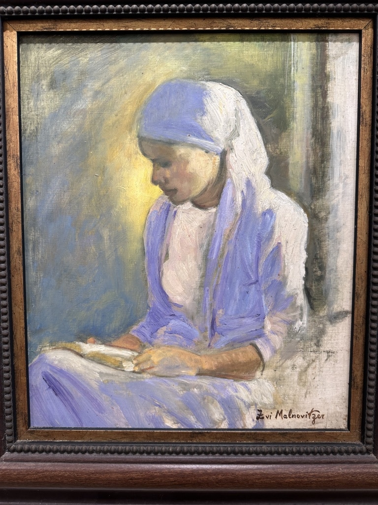 Zvi Malnovitzer “Praying Pious Woman”