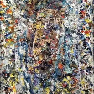 Ora Nissim Rebbe Oil On Canvas 83x148 Cm Full Fix