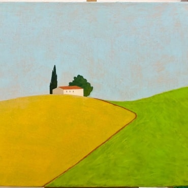 Itzu Rimmer - Negba - oil on canvas -30 x 40 cm