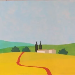 Itzu-Rimmer-Rouhamah-2024-oil-on-canvas-30-x-40-cm