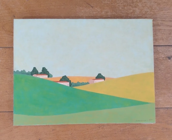 Itzu-Rimmer-West-Galil-2024-oil-on-canvas-30-x-40-cm