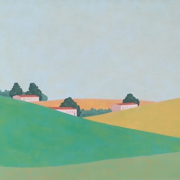 Itzu-Rimmer-West-Galil-2024-oil-on-canvas-30-x-40-cm