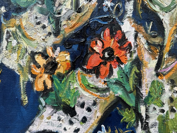 Yosl Bergner "Boy Flowers" - Image 3