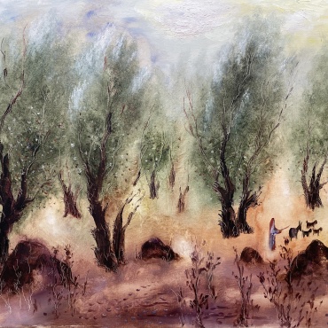 Reuven-Rubin-Early-Morning-Oil-on-canvas-74x92-cm