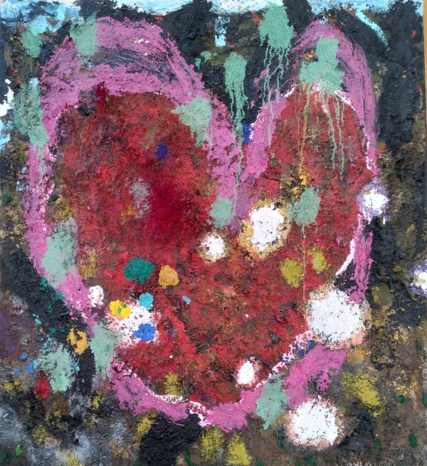 Cabessa-Amit-Heart-oil-on-canvas-110-x-110-cm.j