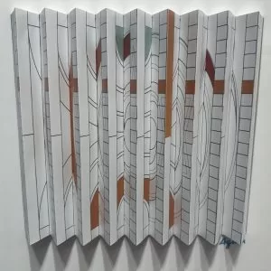 Yaacov-Agam-Chanukia-Polygraph-23-x-24-cm-