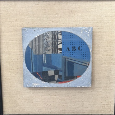 Max-Papart-Composition-ABC-mixed-media-on-wood-17x20-cm-