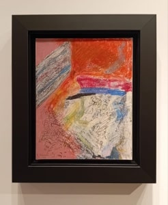 Arieh-Aroch-Untitled-1966-Oil-pastel-on-paper-30x23-cm-