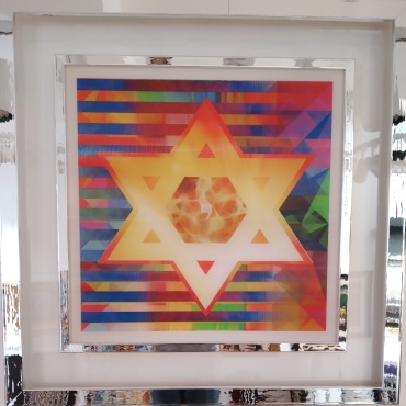 Eli-Cohen-Adonai-Ehad-agamograph-60-x-60-cm.
