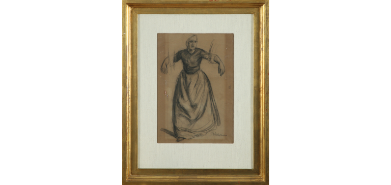 Max Libermann “Young girl”