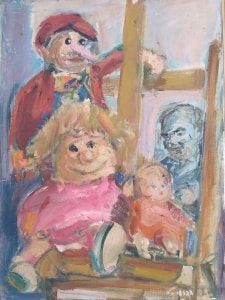 Yehoshouah-Front-Autoportrait-on-the-Battlefield-oil-on-canvas-80-x-60-cm.