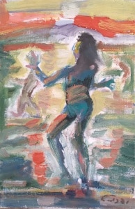 Yehoshouah-Front-Dance-with-a-Mirage-oil-on-canvas-42-x-28-cm.j