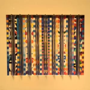 Yaacov-Agam-Israeli-Moon-Noon-2006-color-serigraph-54-x-645-cm.