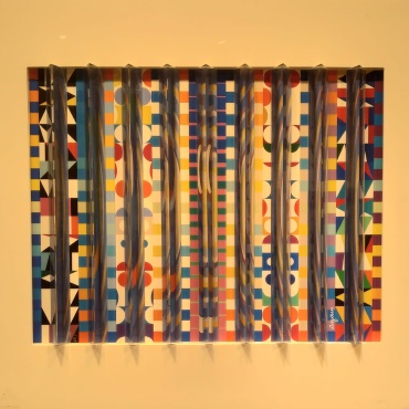 Yaacov-Agam-Israeli-Moon-Noon-2006-color-serigraph-54-x-645-cm.