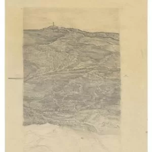 Anna-Ticho-Har-Zion-1936-pencil-on-paper-30-x-20-cms