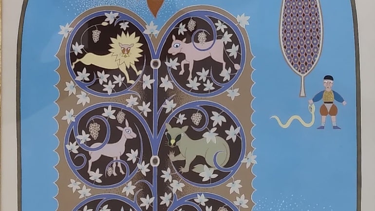 David-Sharir-Noah-oil-on-paper-53-x-39-cms