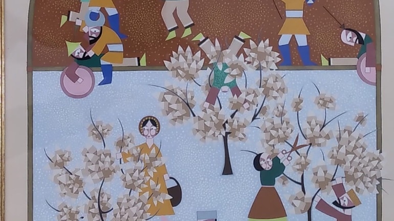 David-Sharir-Sisras-Defeat-oil-on-paper-53-x-39-cms.j