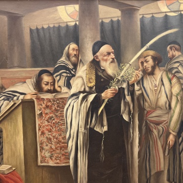 Franz-Leitbeg-Sukkot-Oil-on-canvas-40x50-cm