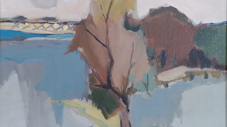 Itzhak-Tarkay-Landscape-oil-on-wood-35-x-45-cms.