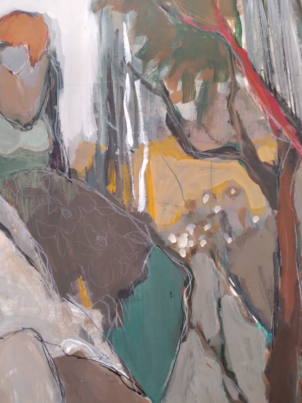 "Women & Landscape 1987" - Itzhak Tarkay - Image 3