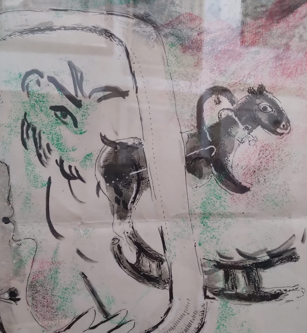 "Black Horse" - Marc Chagall - Image 3