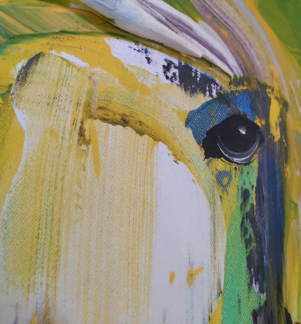 "Green Sheep" - Menashe Kadishman - Image 2