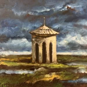 Yosl-Bergner-The-Land-II-40x50-cm-oil-on-canvas